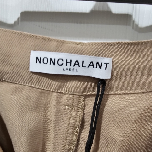 Non Chalant Fabi Wide Leg Pant - Camel - Picture 5 of 7